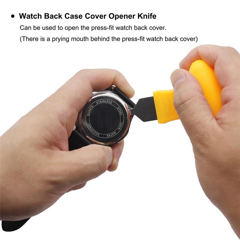 A20F-Watch Battery Replacement Tool Kit Watch Press Set Back Case Closer Watch Press Tool Kit For Closing Watch Cover