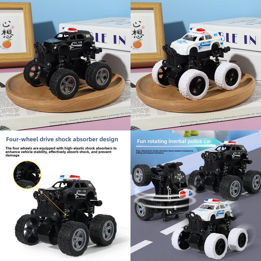 Off Road Police Car Toy With Inertia Drive For Kids Outdoor Play