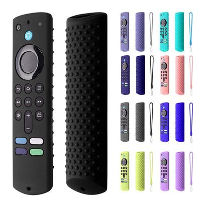 Silikon-Schutzhülle für Amazon Fire TV Stick Fernbedienung (3. Gen) Stoßfeste Ersatzhülle für Fernbedienung