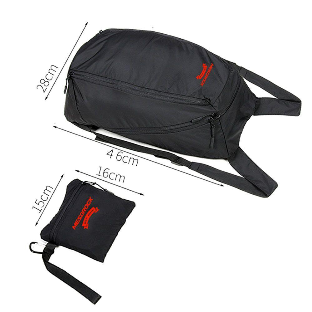 Expandable Portable Waterproof Cycling Backpack Portable Equipment Bag Motorcycle Helmet Bag