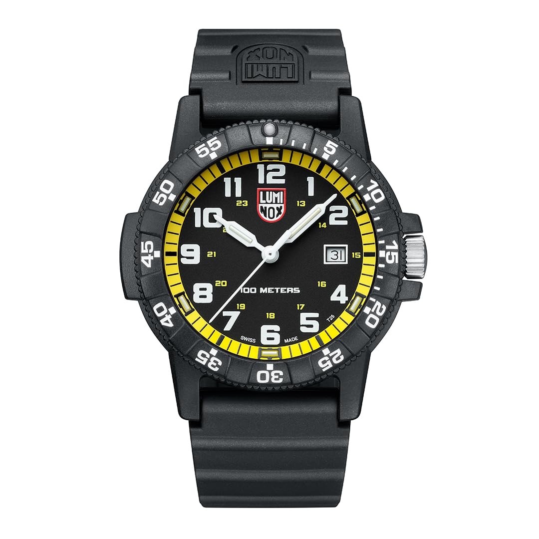 

Годинник Luminox LEATHERBACK SEA TURTLE GIANT 0320 SERIES Чорний [Liberta] Diver s Ref.0325 Чоловічі жовтий