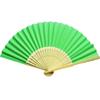 5lots Paper Bamboo Folding Fan Creative Expression Fan for Kids Artistic Expression and Imagination