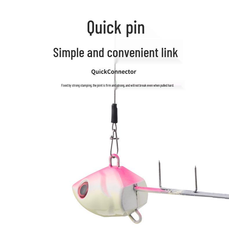 Bissfester Stahlvorfach für die Meeresfischerei - Ideal für Tairaba, Seebrasse und Makrele. Haltbarer weicher Vorfach für das Spinnfischen.