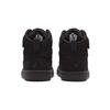 Nike Court Borough 2 Comfortable High top Kids' Skateboarding Shoes Matte Black Children Aged 3 7 Years Old CW5868-001