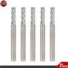 5Pack 5/32" 4 Flute 9/16" Length Of Cut 2" Overall Length Carbide End Mill New