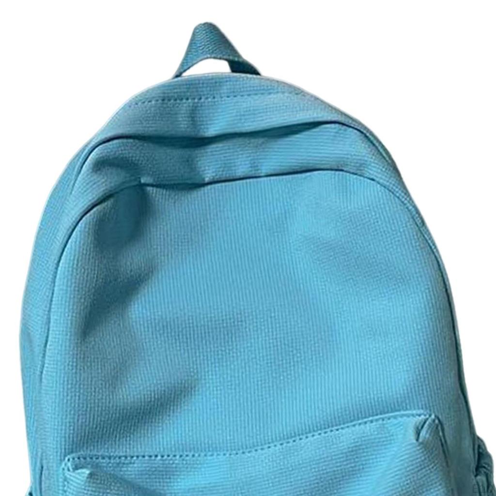 Solid Color Backpack Cute Aesthetic Laptop for Short Trips Camping