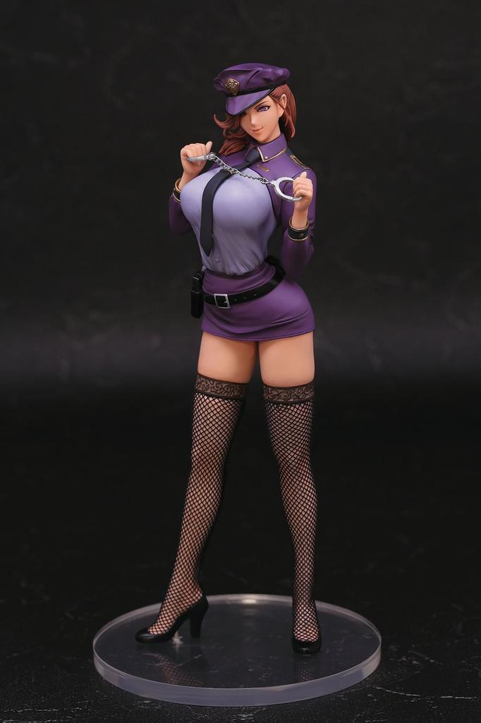 Lewd and Sadistic Policewoman Akiko Designed by Oda Non Scale PVC Painted Finished Figure (Akiko) 1/6