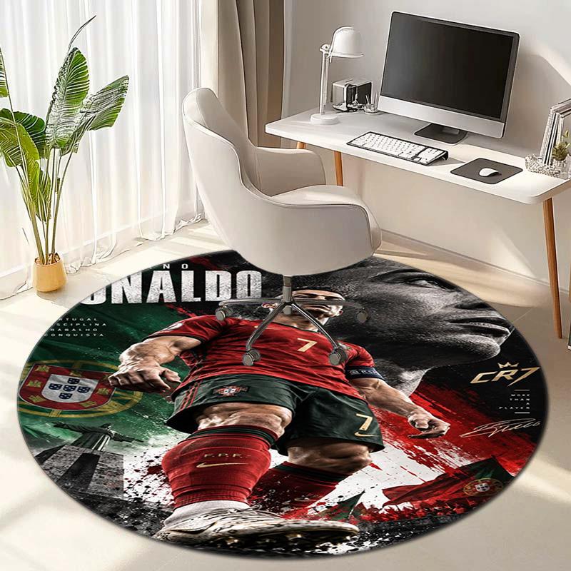 Ronaldo Legacy Glory Champions Carpet Printing Floor Mats Bathroom Mat Fashion Dormitory Decoration