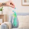 Bite-resistant Cat Toy Fish Shape Toy, Cotton Rope Lightweight with Hose Durable Feather Tassel Design, Wear-Resistant Scratch-Resistant Relieves