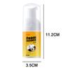 30/100ML Car Foam Cleaner Spray Leather Decontamination Multifunctional Leather Cleaner for Car Interior Ceiling Leather Seat