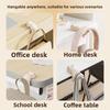 3pcs Portable Cute Cat Bag Hook Organizer Table Hook Handbag Backpack Holder for Home Office Desk Side Decor Travel Bag Hanger