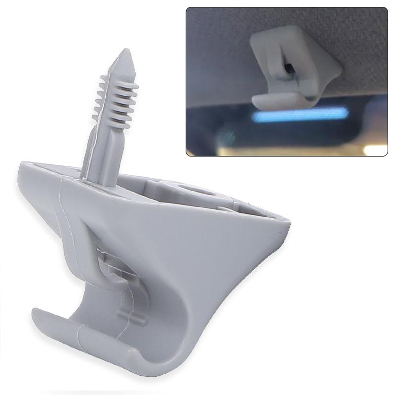 Auto Interior Sun Visor Clip Holder For Hyundai Getz 2002-2011 Front Left Right Car Inner Hook Bracket Hanger Grey 852351C300QS 1pc