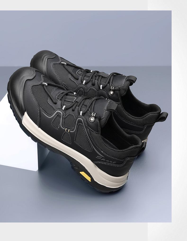 2025 Herren Retro Freizeitschuhe mit dicker Sohle - Bequeme Herbst Weiche Sohle Trendige Sneaker