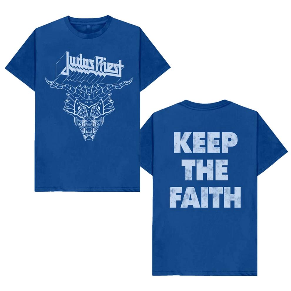 Judas Priest Defenders of Faith Two Sided Unisex T-Shirt Unisex T-Shirt L