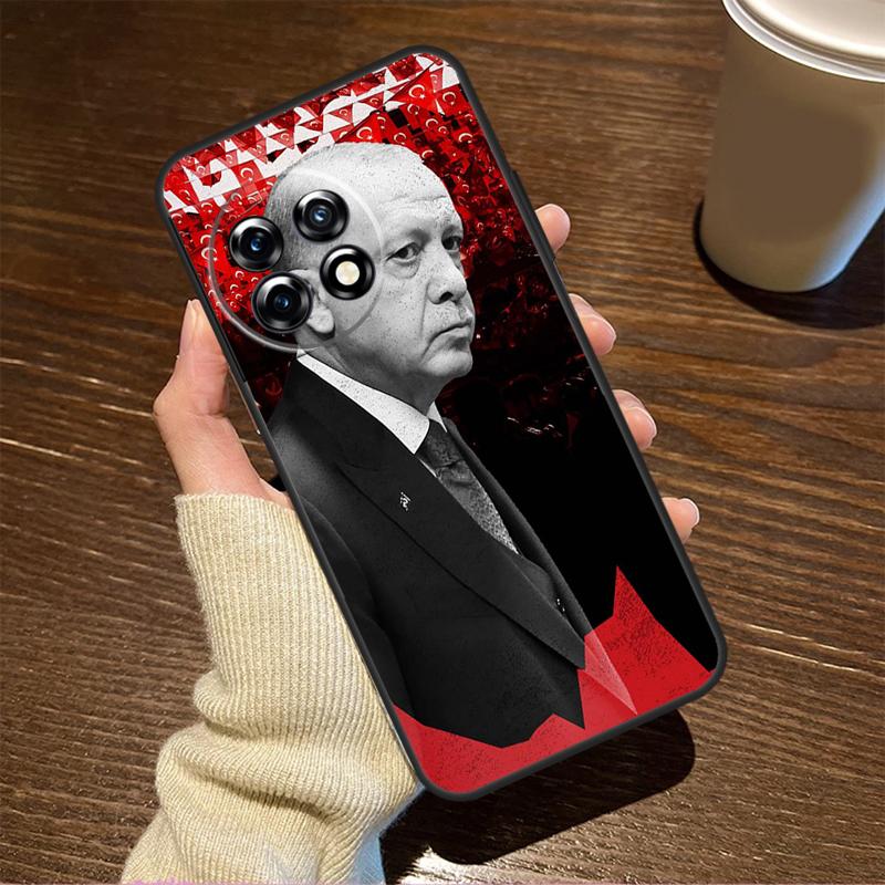 Turkey Recep Tayyip Erdogan Case For OnePlus 13T 10T 8T 10R 13R 15 R 13 12 11 9 10 Pro Nord CE 5 2 3 4 Lite N20 N30 Cover