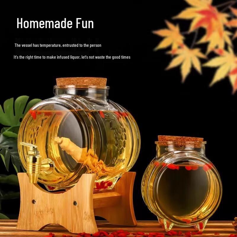 Homeglen Glass Fermentation Jar with Tap