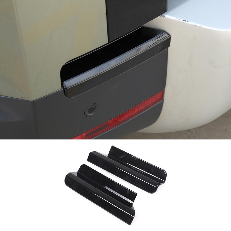 

ABS Black For Land Rover Defender 90 110 2020-2026 Car Rear Bumper Tail Lamp Lower Trim Strip Sticker Car Retrofit Accessories