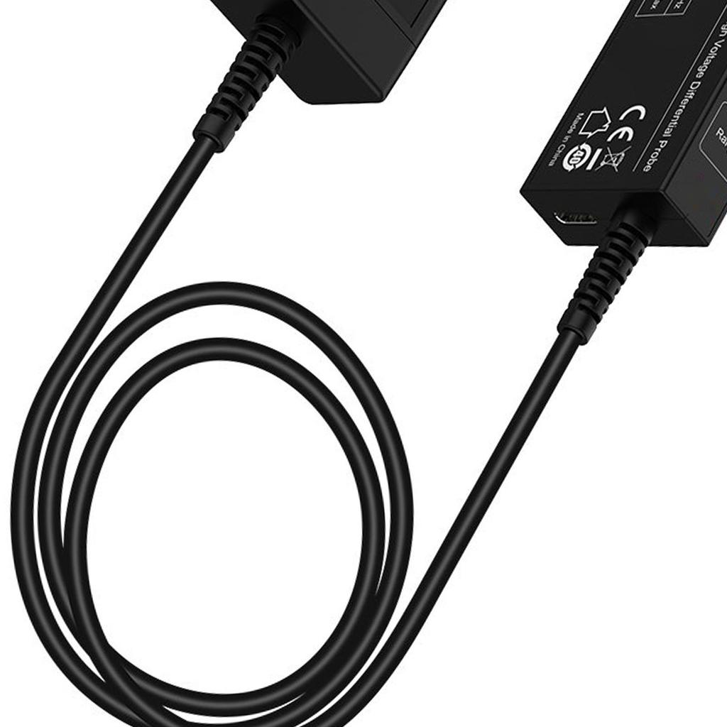 High Voltage Differential Probe 200Mhz 700V BNC Interface Dual Range Selection Oscilloscope Clip Probe 100‑240V US Plug
