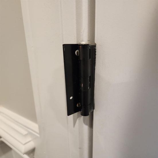 10/20Pcs Stainless Steel Door Hinge Shims Coated Finish Hinge Spacer Easy Installation Home Improvement