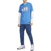 New Nike T Shirts Men's Blue FB9028-435