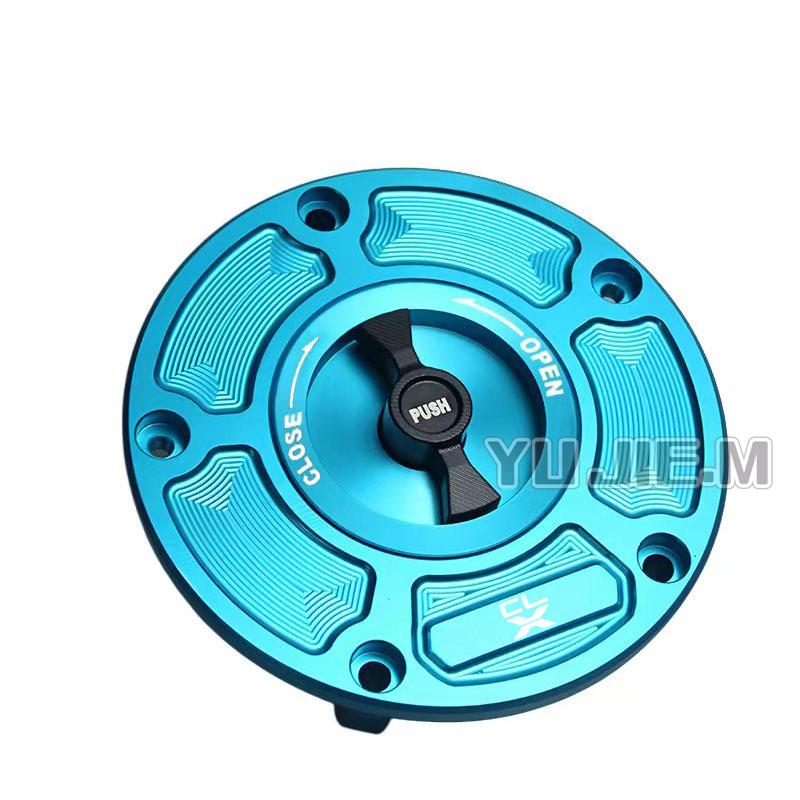 CNC Motorcycle Fuel Gas Tank Cap Cover Fuel Filler Keyless Cover Protections For CLX 250 700 CLX 250CL-X 700CL-X ALL Years