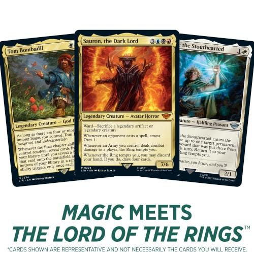 Magic: The Gathering Lord of the Rings: Middle-earth Legends Set Booster, English Version, 30 Packs, MTG Trading Cards, Wizards of the Coast, D1523000
