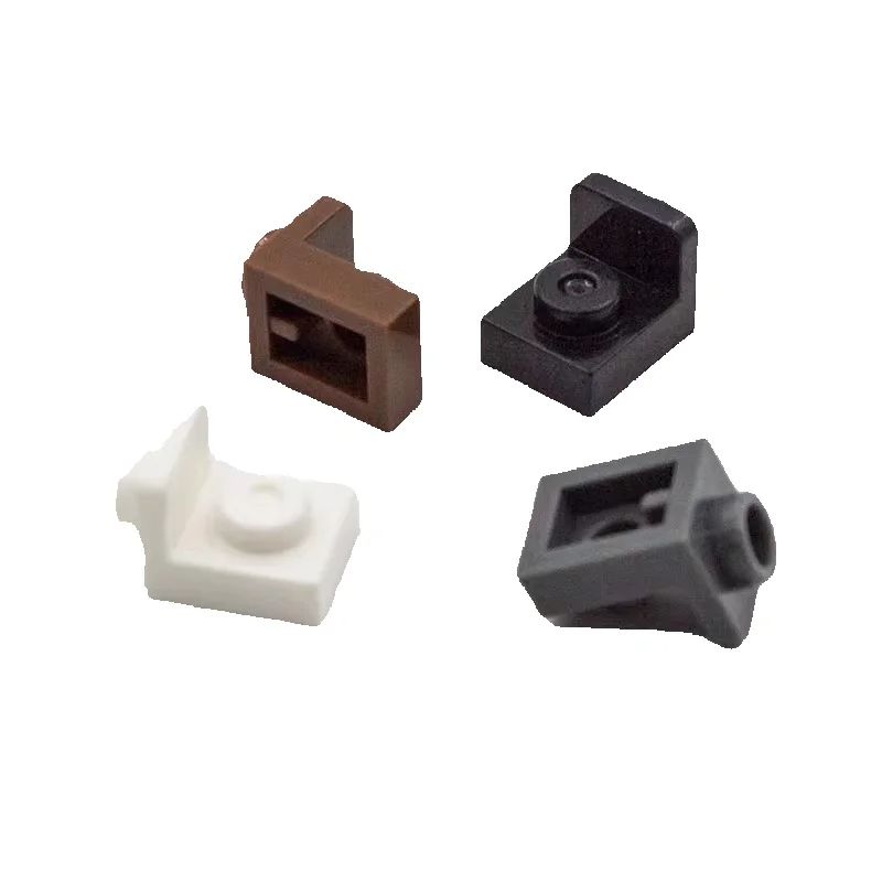 10PCS 36840 1x1 Side Bump Plate 2 Holes On the opposite side Block Moc Works With featuring Brick DO IT YOURSELF Kits