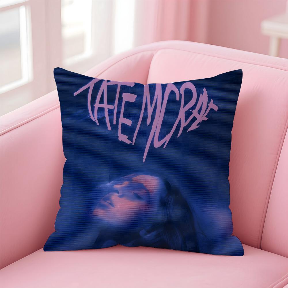 singer t-Tate McRae Cushion Cover Comfortable Reversible Pillow Cover Ideal for Car Sofa Bedroom & Beyond