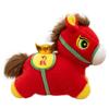 26-Year Zodiac Horse Red Plush Toy: Lucky Horse Mascot Ornament & Souvenir
