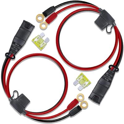 BLOLACDZ 2 Pack M6 (1/4 Inch) XL Terminal Harness Connector Cable for NOCO GC002 X-Connect
