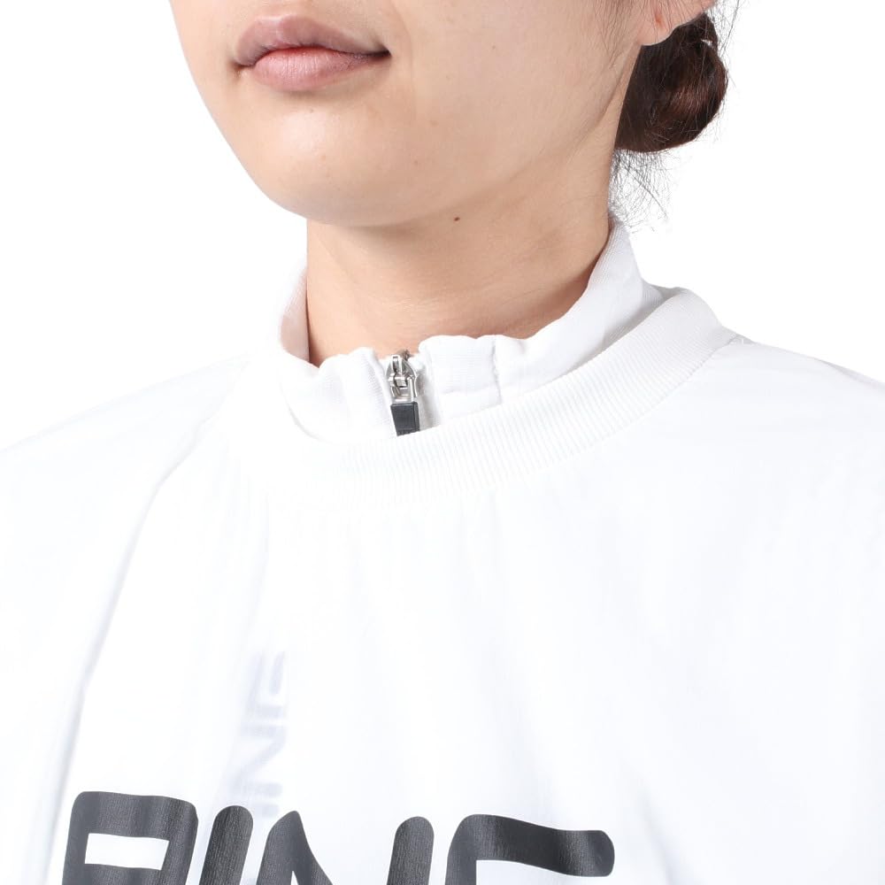 Layered Blouson Set Golf L [Pin Apparel] Women's (Stretchable, Product) / / 622-3220900 030_White