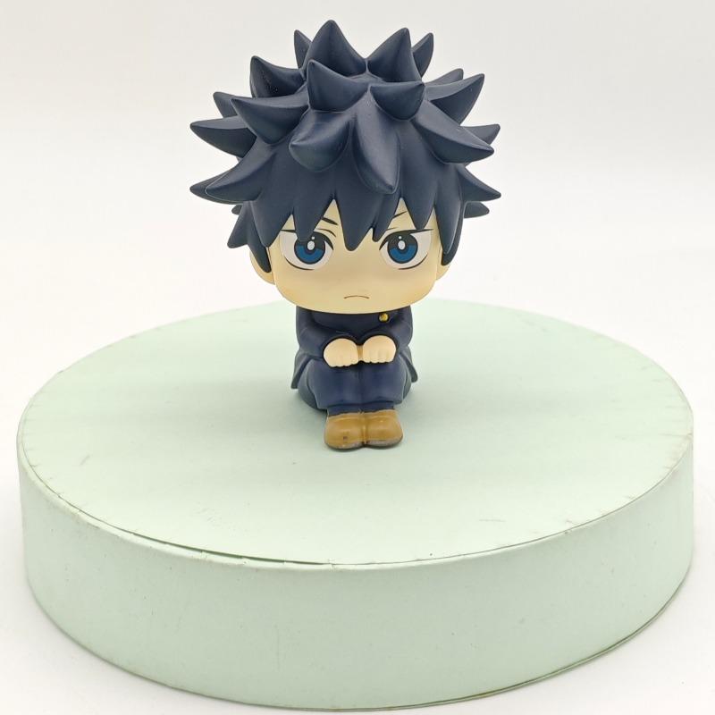 Gojo Satoru Jujutsu Kaisen Anime Mini Fushiguro Megumi Figurine Itadori Yuji Action Figures PVC Q Version Collection Model Toys