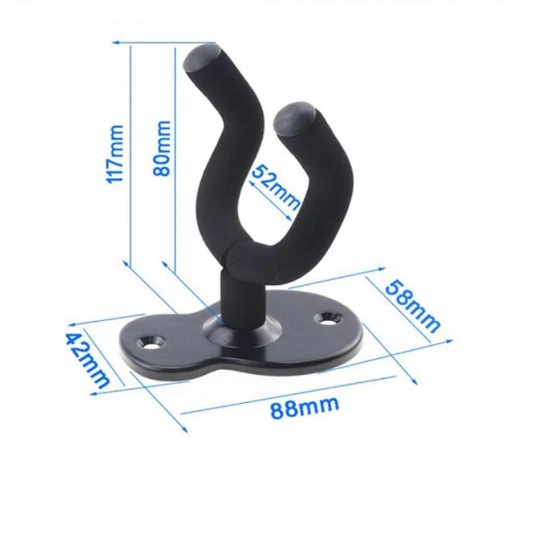 

Гитарный крючок Настенный держатель Деревянный держатель для гитары Укулеле Хулуси Эрху Настенный держатель Металлический крючок Гитары Аксессуары для инструментов Медиаторы для гитары B