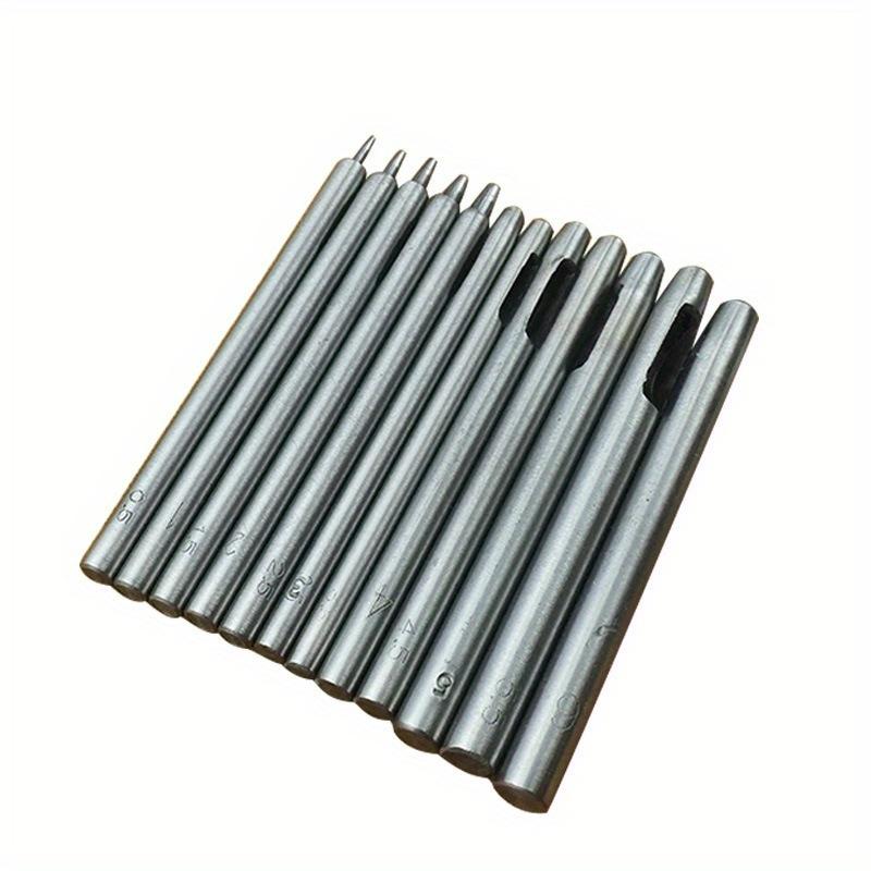 10pcs/Sets Leather Puncher DIY Leather Tool Belt Punch