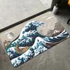 Japanese Style Mat Dirt Resistant Home Decorative Rug Indoor Outdoor Entrance Mat Foot Mats for Living Room Bedroom