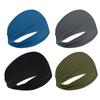 Mens Sports Headband For Work Out Sweatband For Sweatband Running Cycling Yoga Basketball Stretchy Unisex Hairband,4 Pack,
