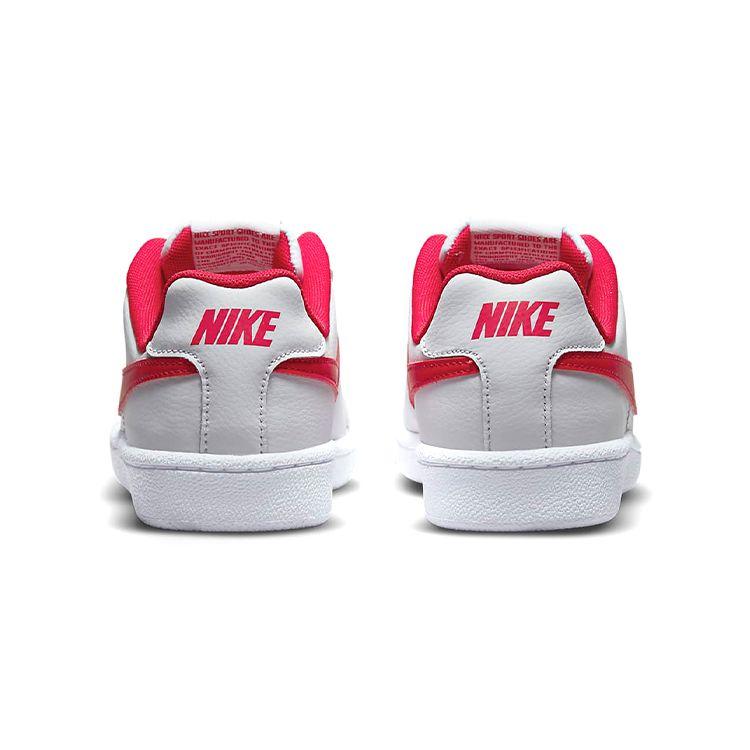 Nike Synthetic Leather Non-Slip Wear-Resistant Breathable Low-Top Kids Skate Shoes Kids Skate Shoes White Red 833535-101