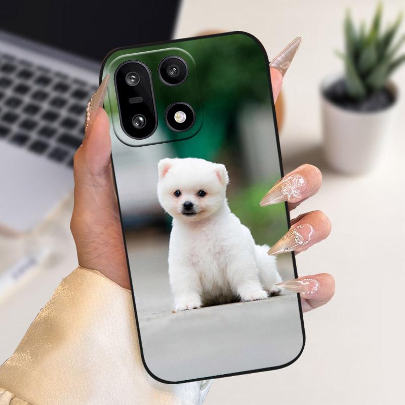 For OnePlus 15 Case 2025 Stylish Painting Shockproof Cover Soft Silicone TPU Bumper For One Plus 15 Oneplus15 PLK110 Phone Bags