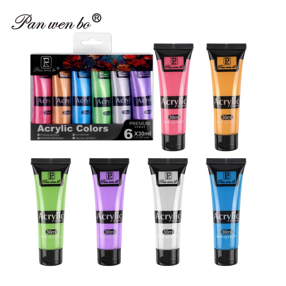 25ml Acrylic Paint Set for Textiles, Glass, and Watercolor Art Projects