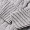 Polo Ralph Lauren Logo Embroidered Single-Breasted Long Sleeve Knit Sweater Women Sweater Gray 211882917-017