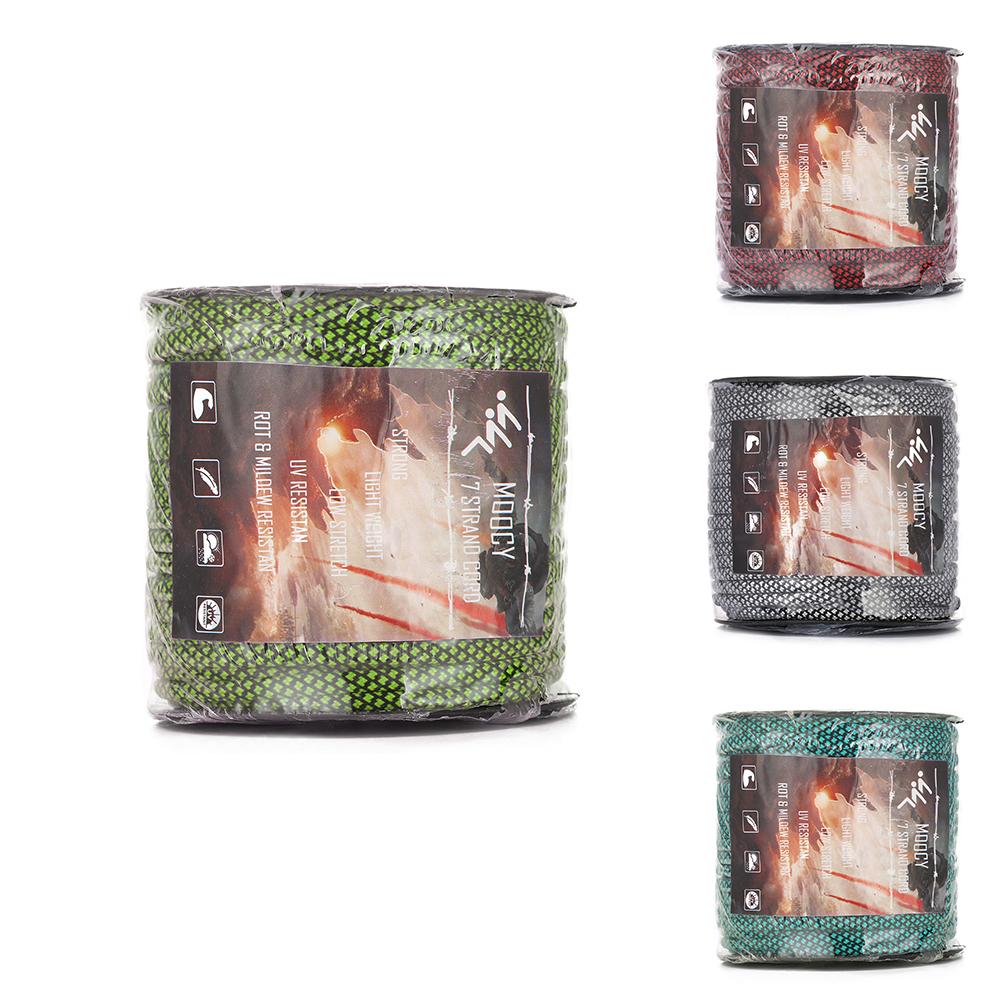 164ft Paracord 7 Strand Core 4MM Outdoor Camping Rope Parachute Cord Lanyard