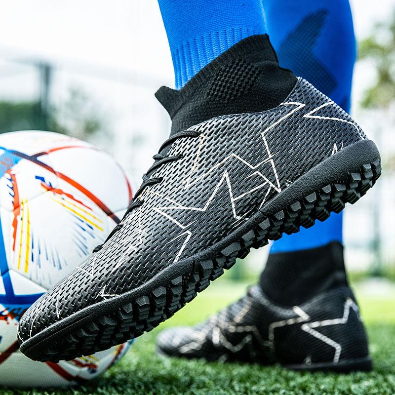 Outdoor Boys Football Shoes Sneakers Size 35-45 Men FG/TF Football Boots Futsal Professional Unisex  Soccer Shoes Training