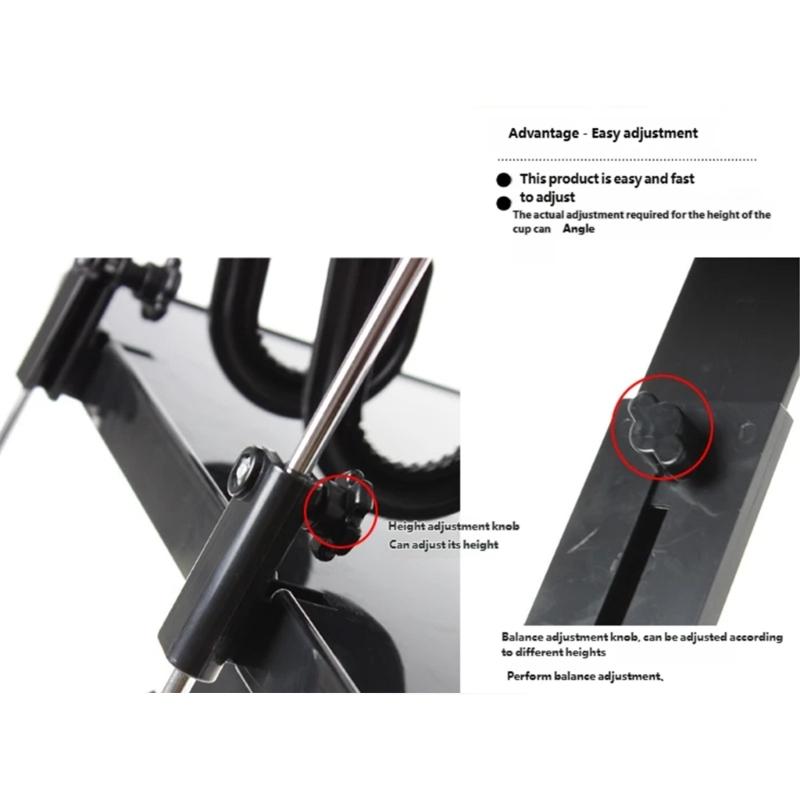 Space Saving Foldable Automotive Desk Table Serving as Workstation and Meal Tray in Vehicles Feature High Load Capacity
