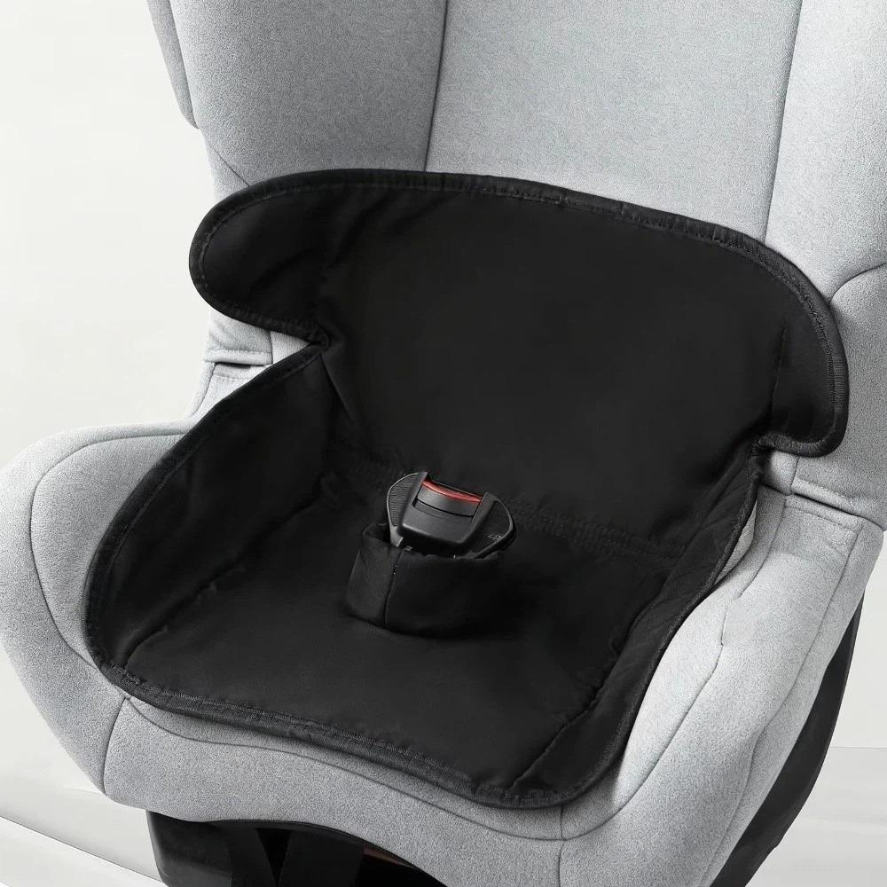 

3 Layer Waterproof Kids Stroller Mat Portable Child Dining Seat Cushion Travel чорний
