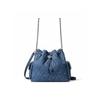 Charlie Adjustable Detachable Shoulder Strap Denim Shoulder Bag Women Shoulder Bag Blue 183603-400