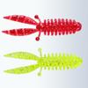 10Pcs Fishing Artificial Lures Soft Baits Realistic Looking Bright Colors Outdoor Fishing Swimbaits Bionic Lures