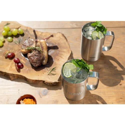 Thermos Vacuum Insulated Mug 0.6L Stainless Steel 1 JDK-600 S1 Beer Mug Father's Day Gift Men Women Birthday Present