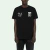 OFF WHITE Oversize'owa koszulka z nadrukiem graficznym Monalisa OMAA027S191850051020