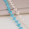 Imitation Turquoise Anchor Spacer Beads for DIY Jewelry Making