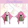 Soft Pink Demon Slayer Cosplay Costume For Kanroji Mitsuri With Comfortable Fabric